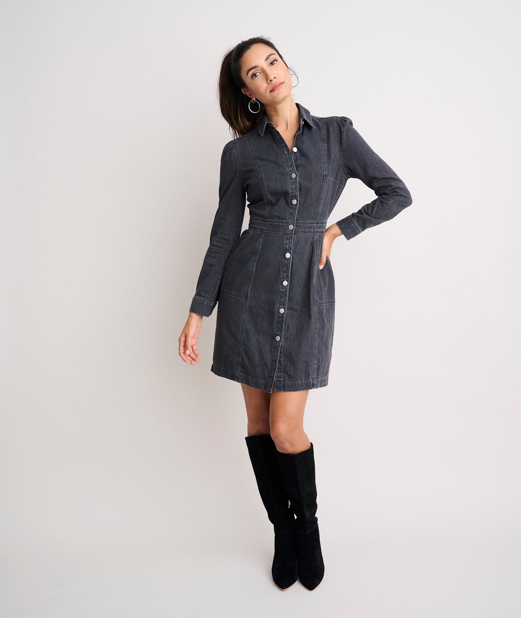 Denim Annie Shirt Dress