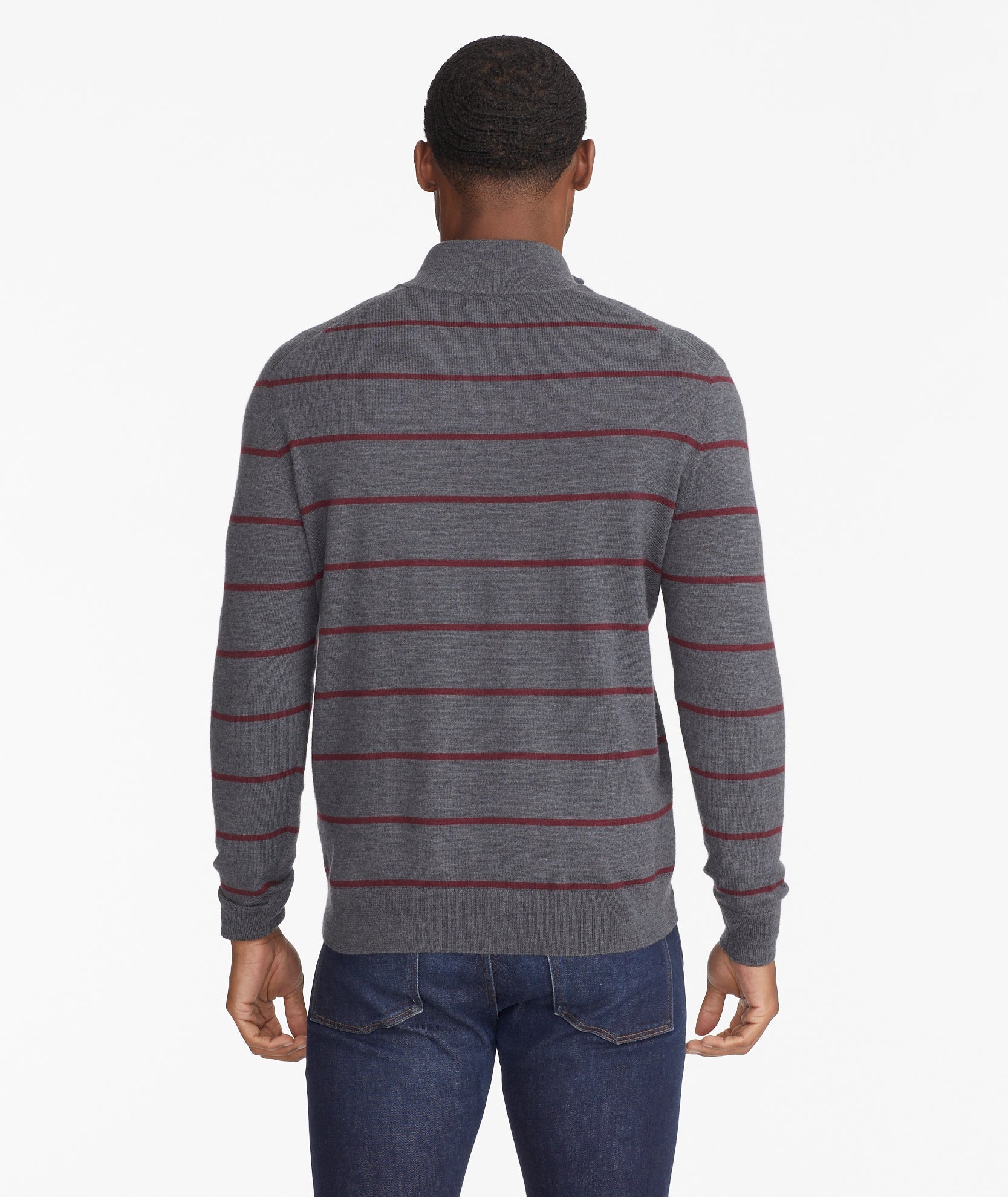 Merino Wool Quarter-Zip Sweater - FINAL SALE