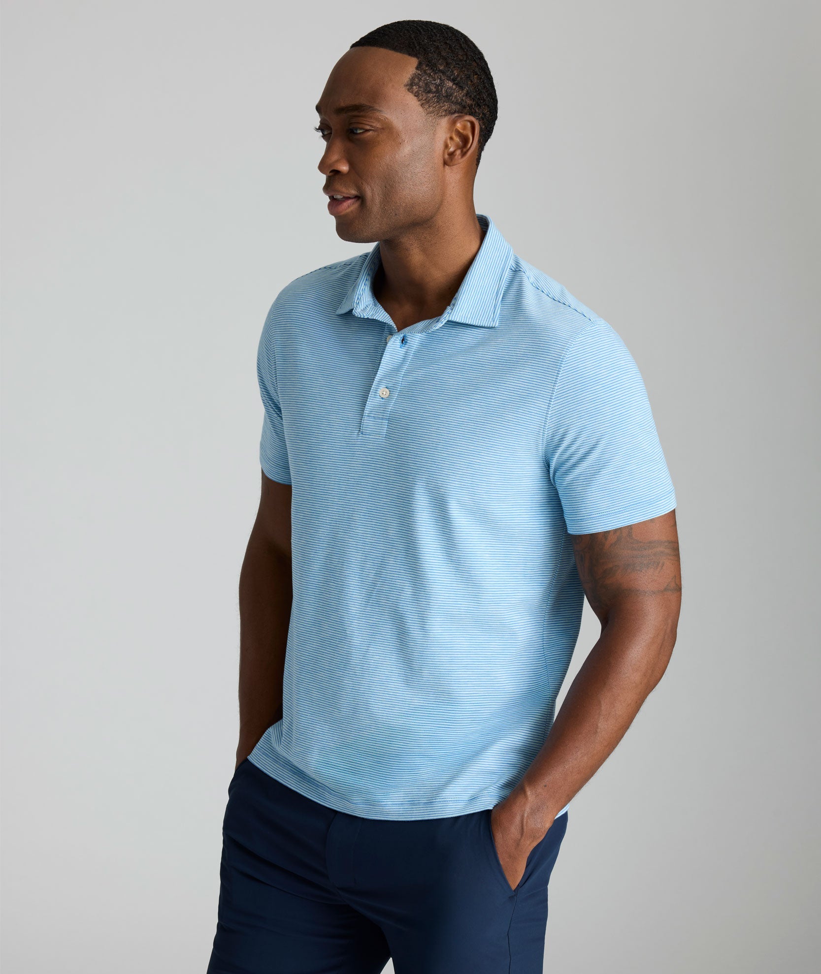 Jersey Slub Polo - FINAL SALE