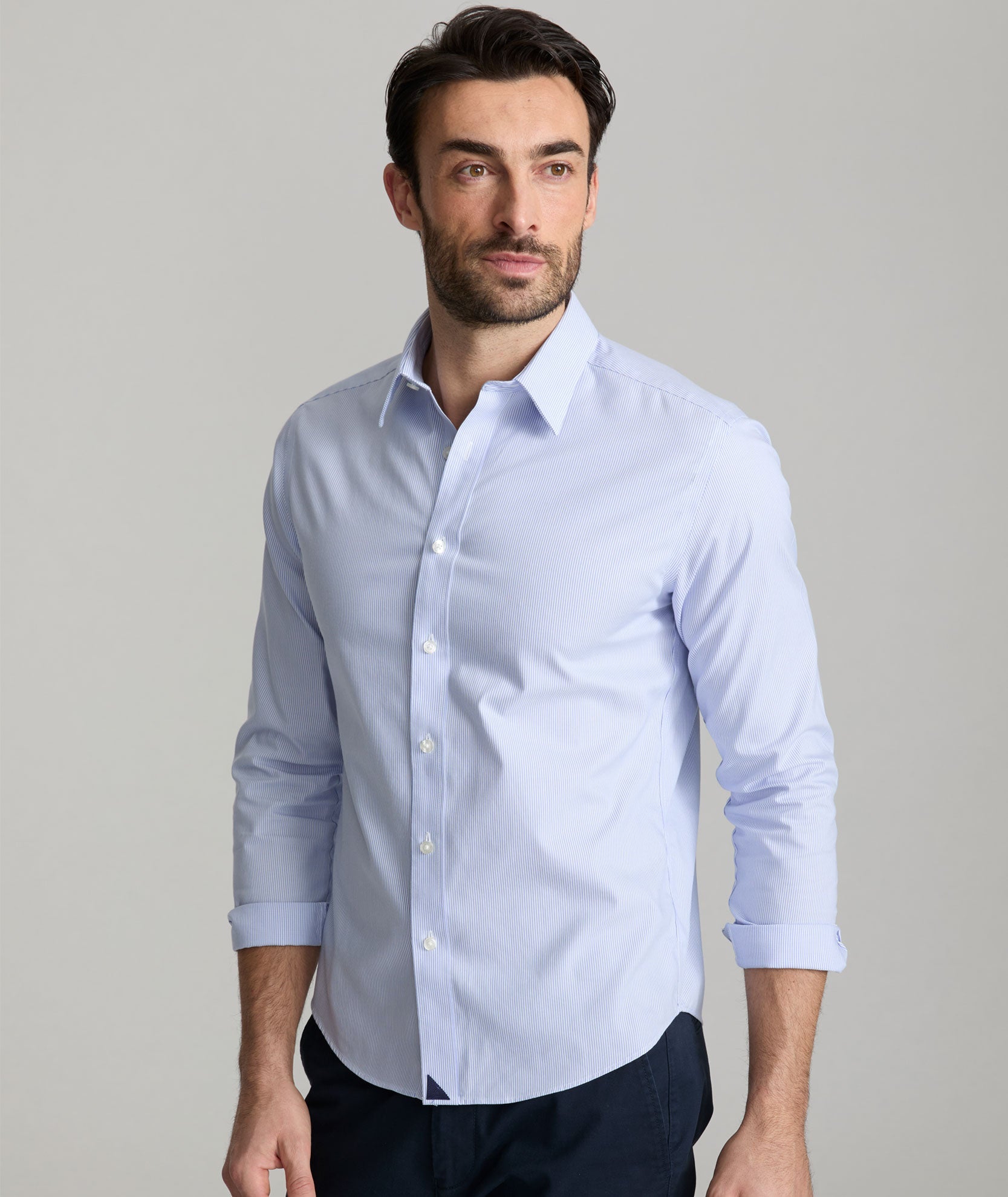 Wrinkle-Free Bordeaux Shirt