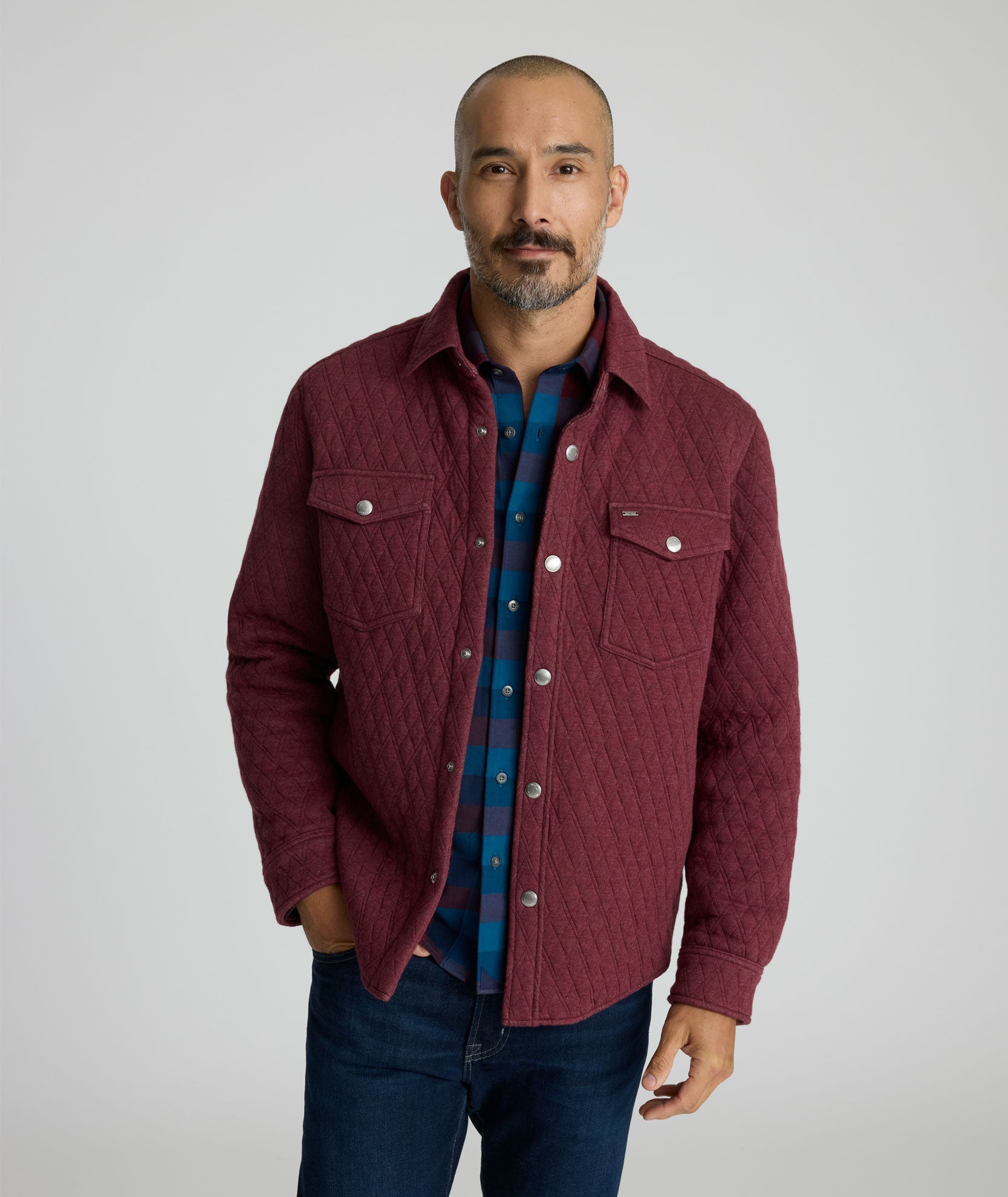 Quilted Shirt Jacket