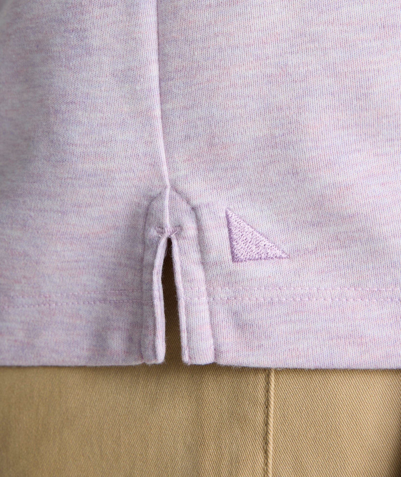 Wrinkle-Free Long-Sleeve Polo