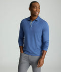 Wrinkle-Free Long-Sleeve Polo - FINAL SALE
