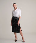 Sequinned Celine Skirt