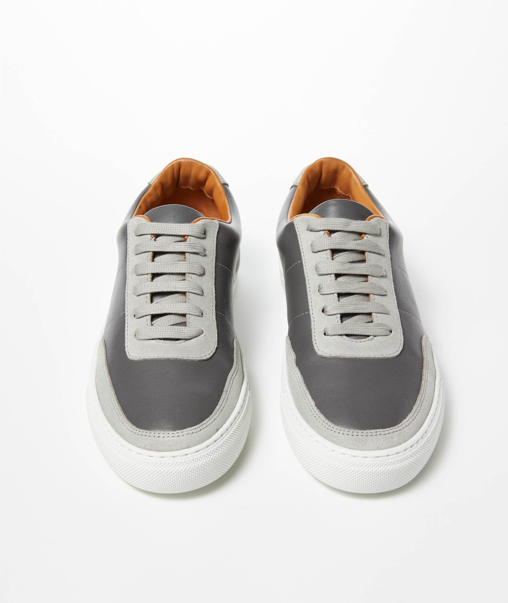 Contrast Lace-Up Sneakers - FINAL SALE