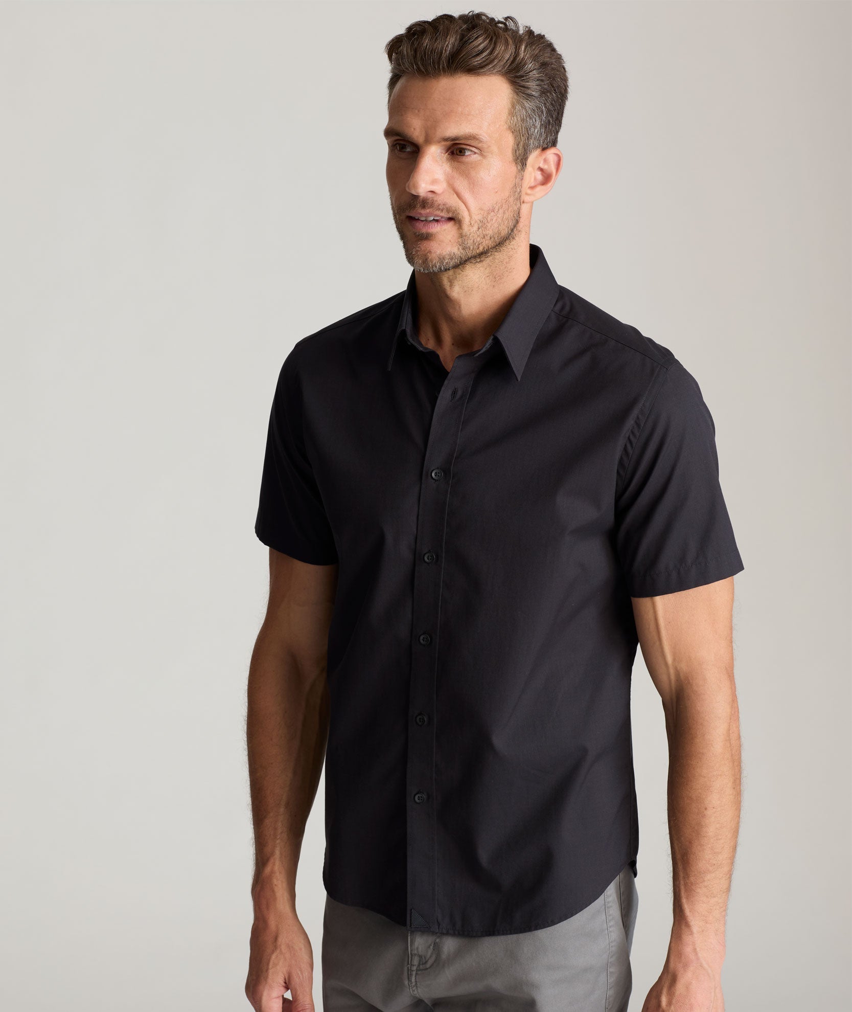 Classic Short-Sleeve Coufran Shirt