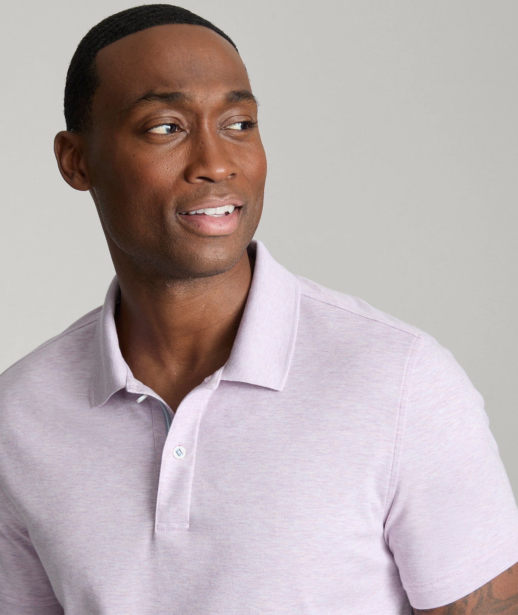 Wrinkle-Free Damaschino Polo - FINAL SALE