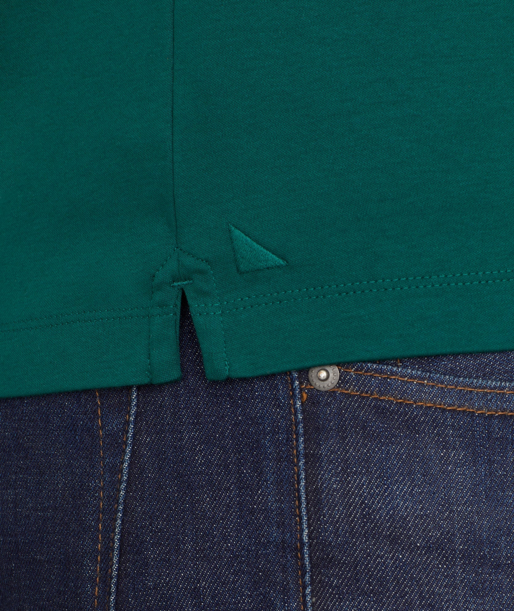 Wrinkle-Free Long-Sleeve Damaschino Polo - FINAL SALE