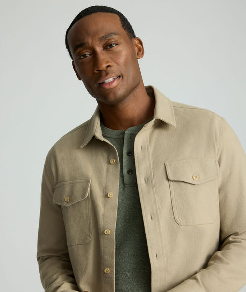 Brushed Overshirt - FINAL SALE