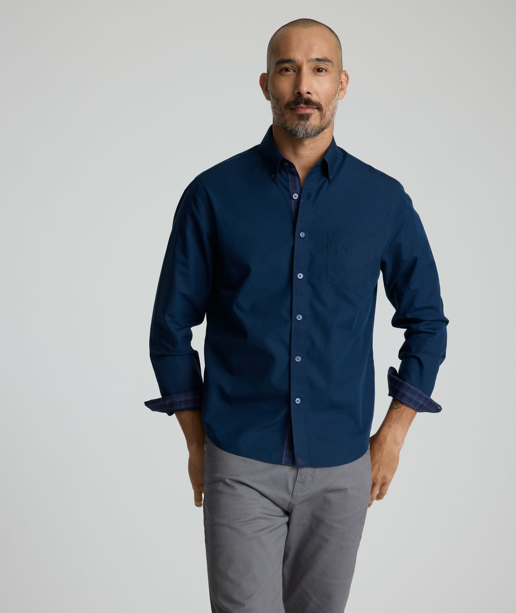 Wrinkle-Free Fonteplat Shirt - FINAL SALE