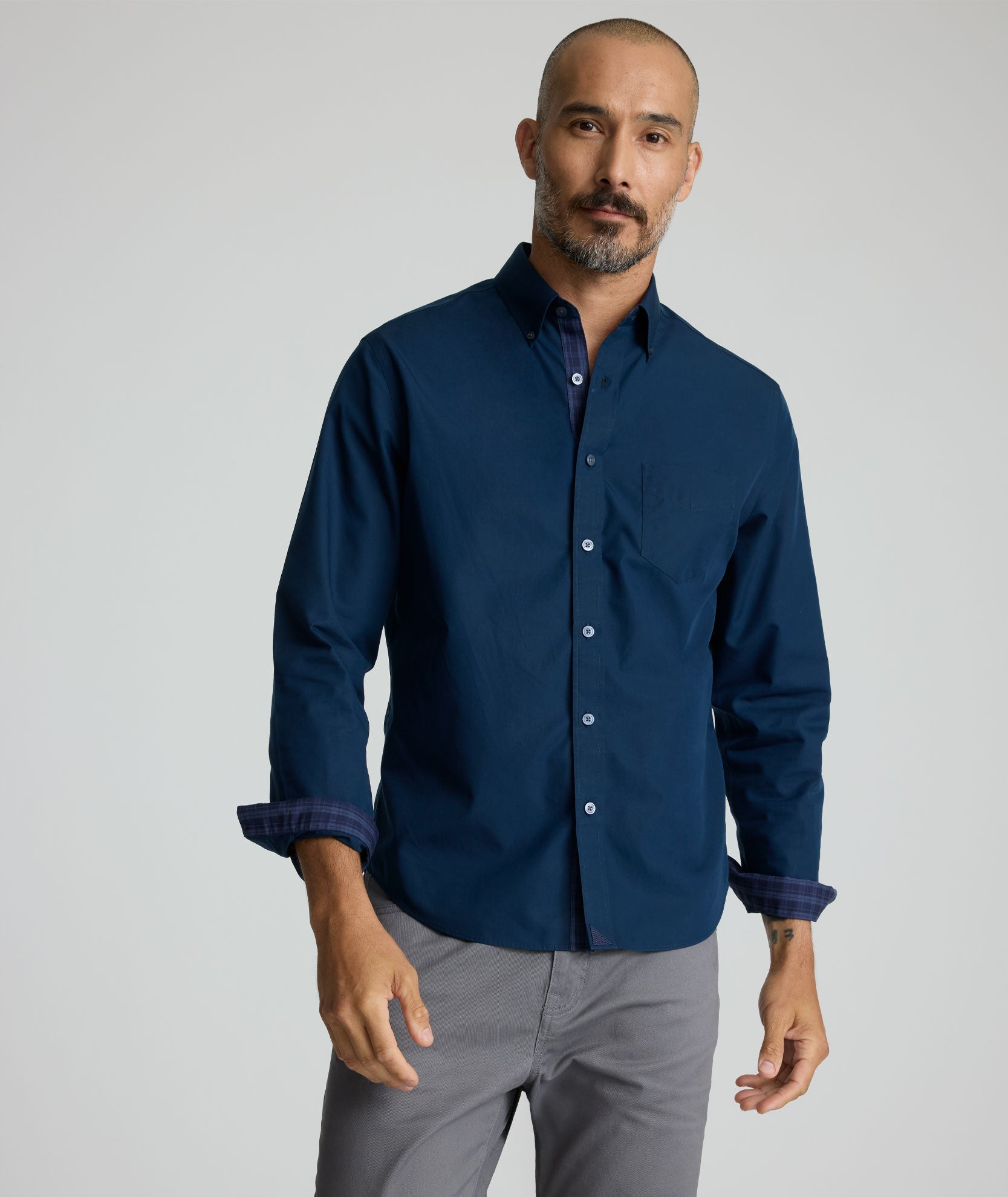 Wrinkle-Free Fonteplat Shirt - FINAL SALE