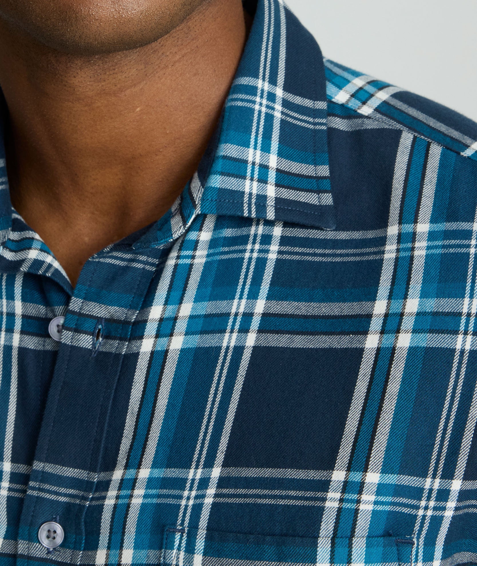 Organic Cotton Plaid Flannel Shirt