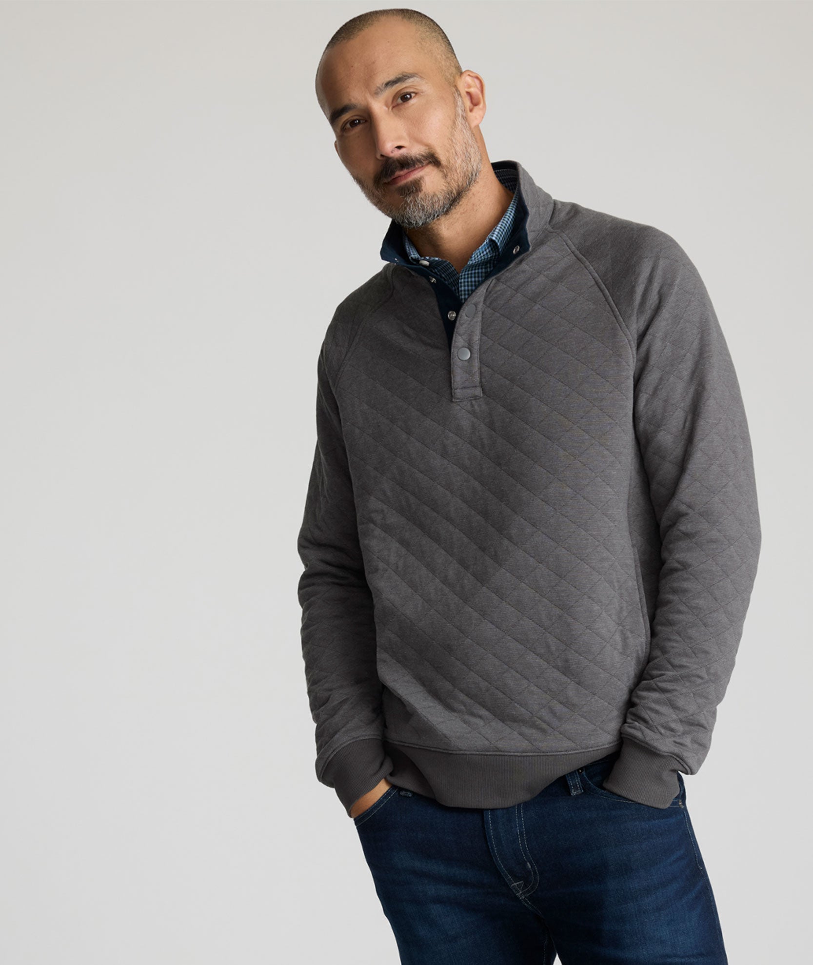 Quilted Pullover - FINAL SALE