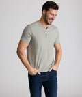 EcoSoft™ Short-Sleeve Henley