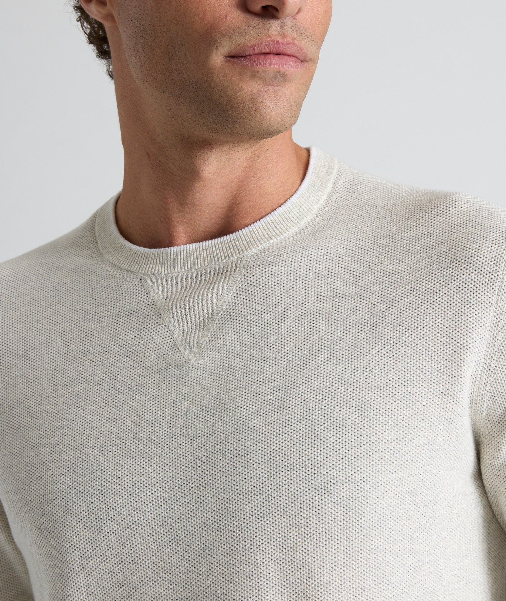 Cotton Crewneck Sweater - FINAL SALE