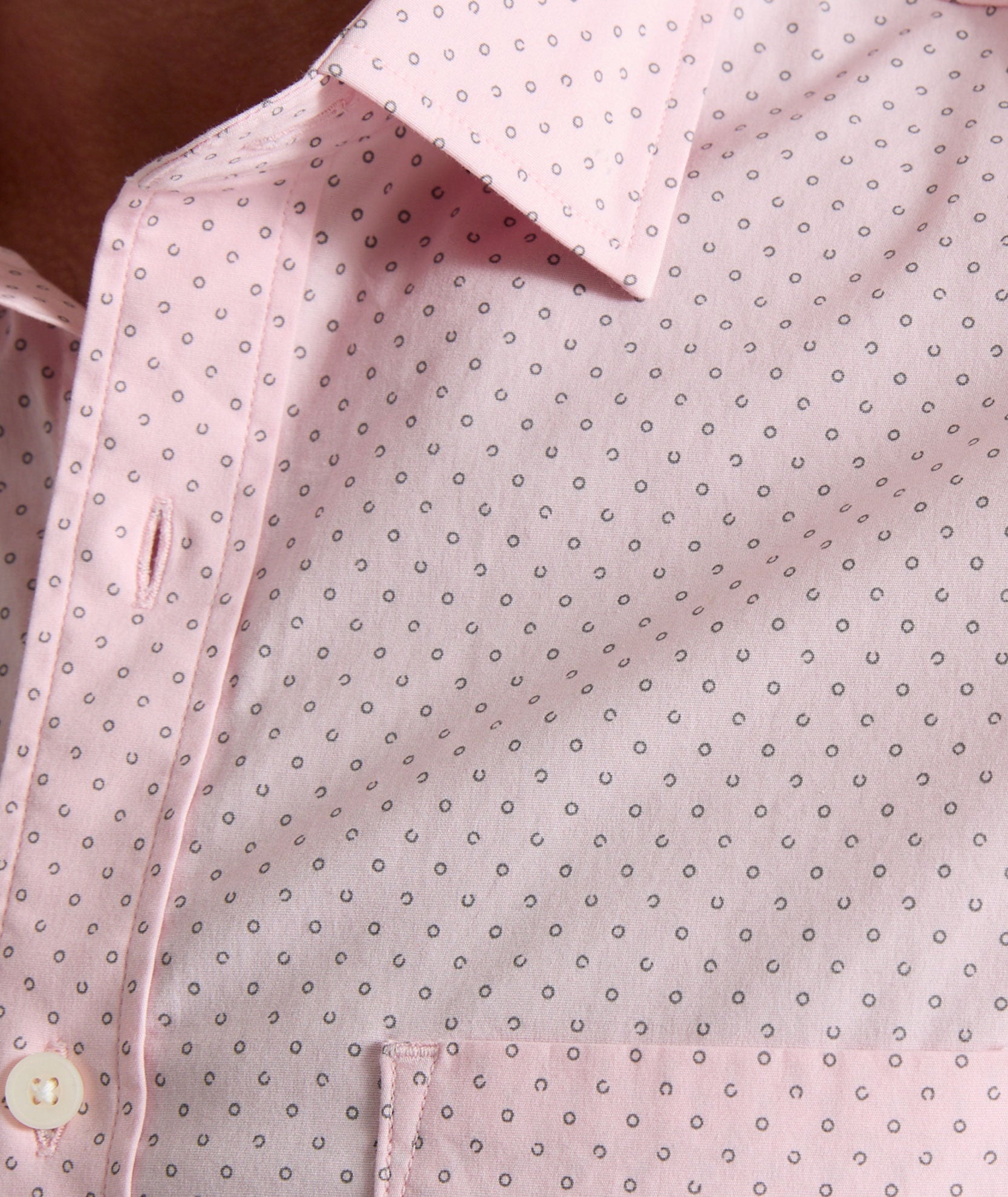 Stretch Cotton Short-Sleeve Ingram Shirt - FINAL SALE