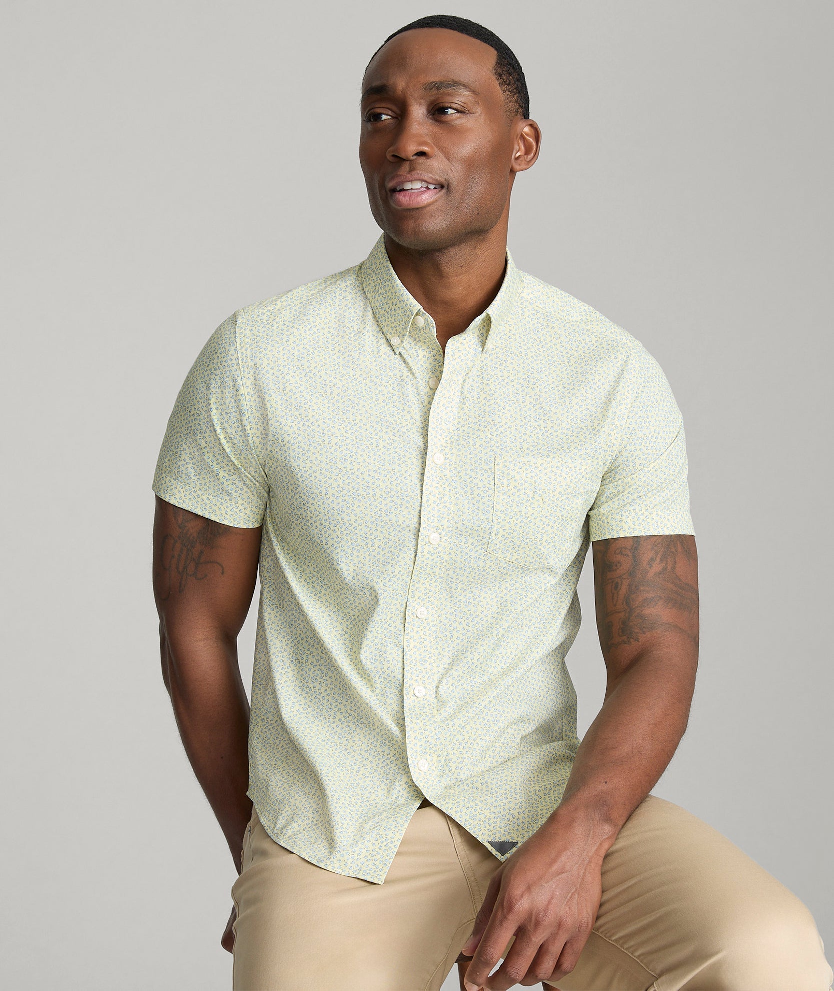 Performance Short-Sleeve Shirt With Pocket - FINAL SALE
