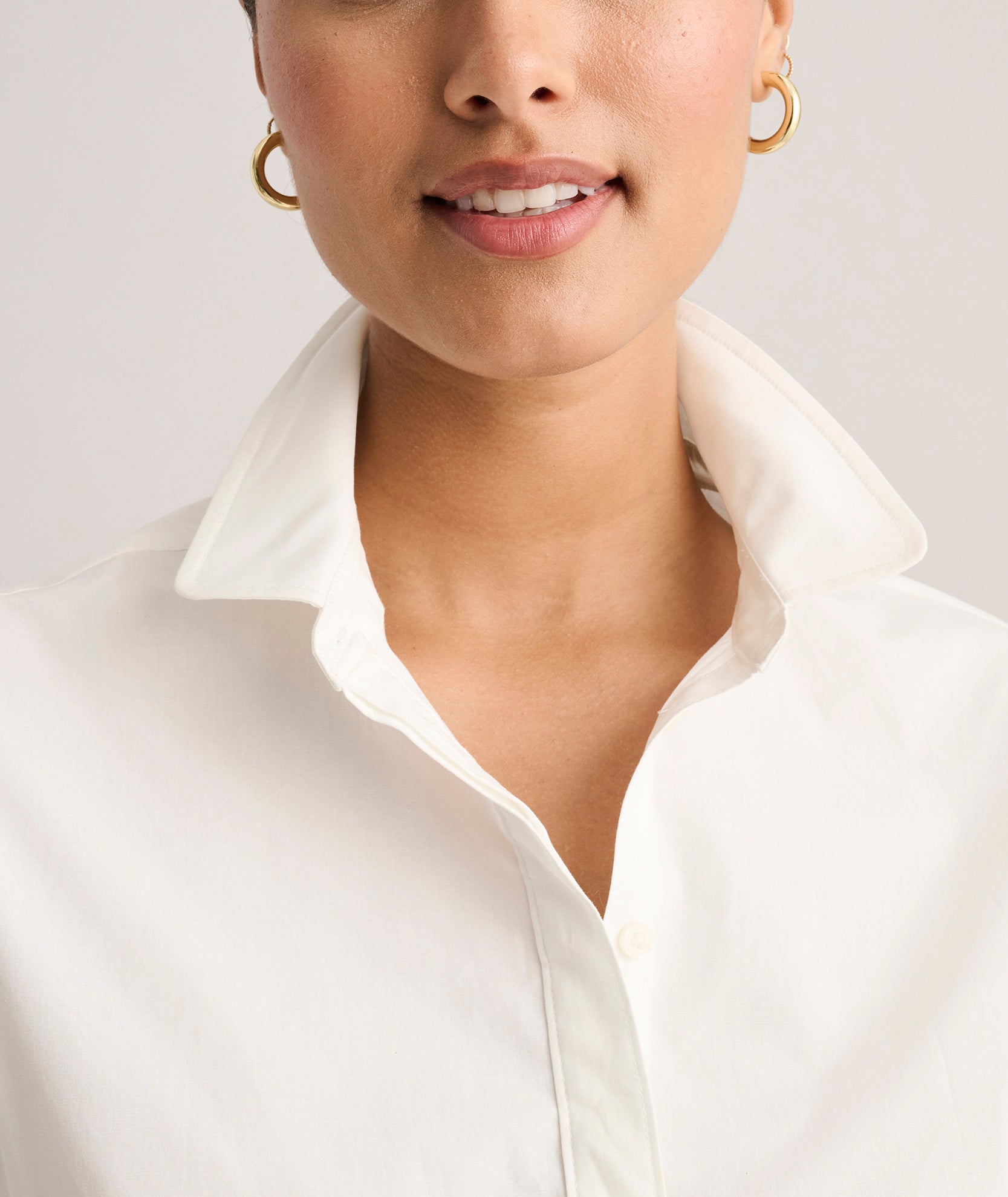 Stretch Cotton Wrap Jolie Shirt