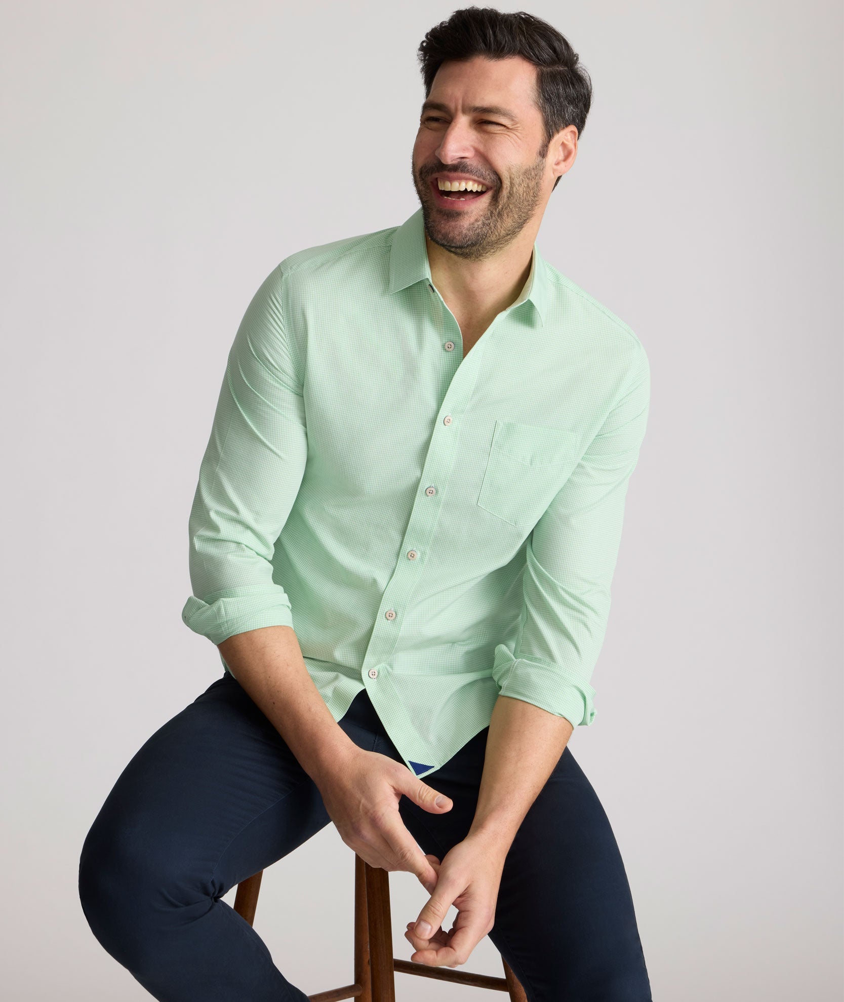 Wrinkle-Free Kelly Shirt - FINAL SALE