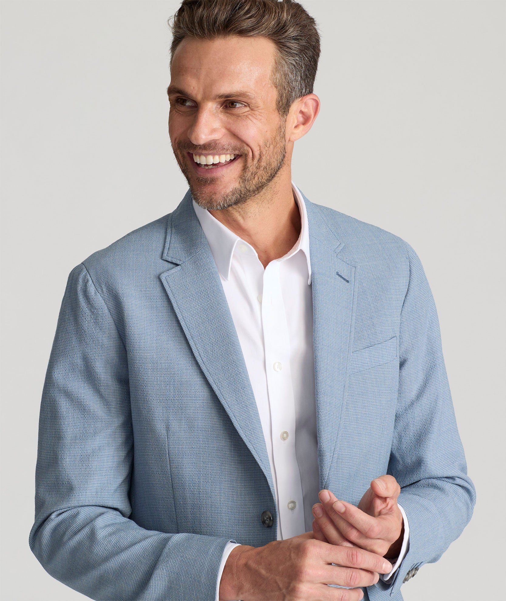 Italian Wool Seersucker Lane Sport Coat - FINAL SALE