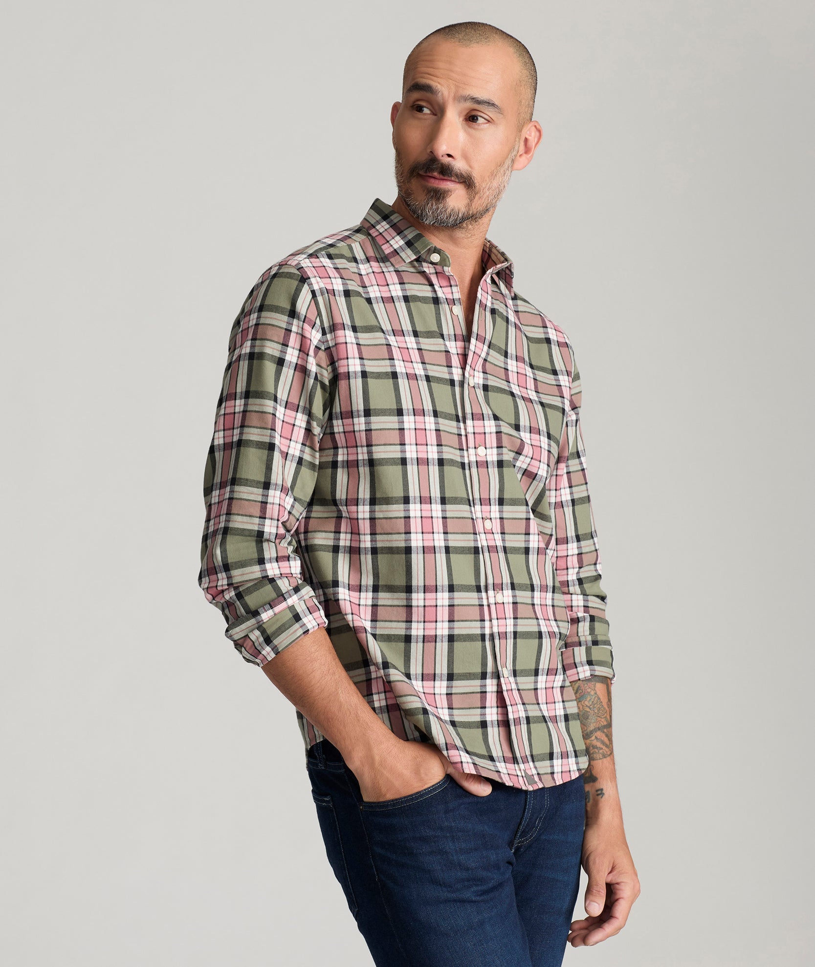 Flannel Larsen Shirt- FINAL SALE