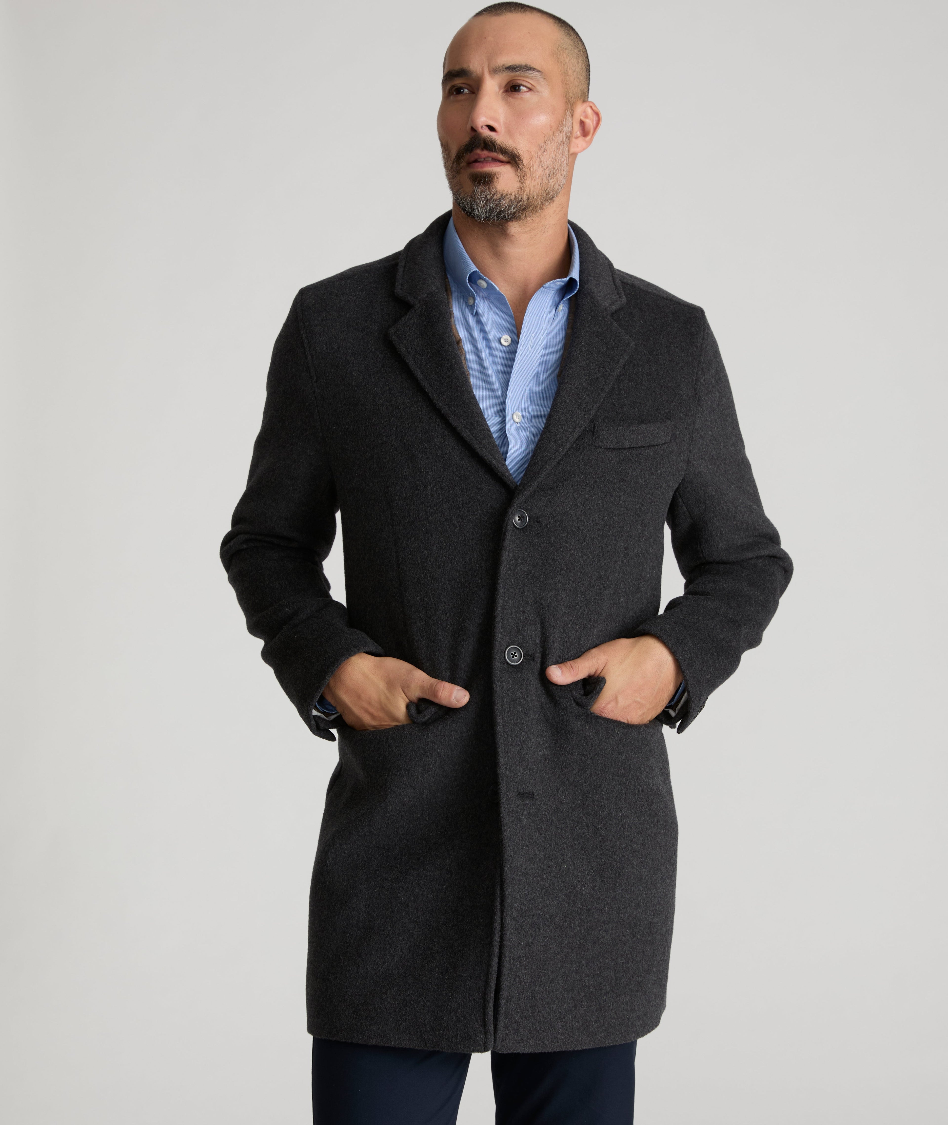 Wool-Blend Topcoat - FINAL SALE
