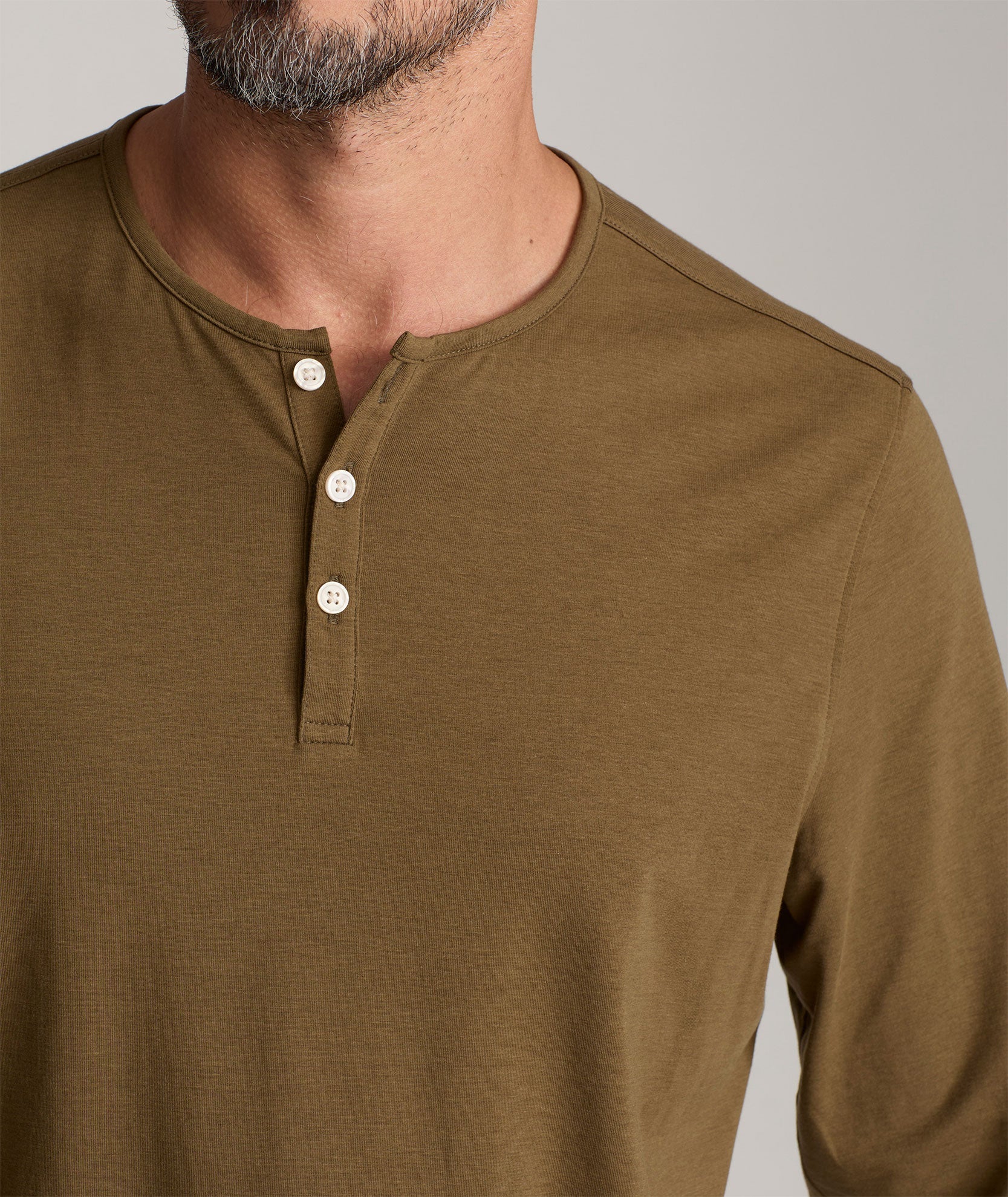 EcoSoft™ Henley - FINAL SALE