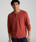 EcoSoft™ Henley - FINAL SALE