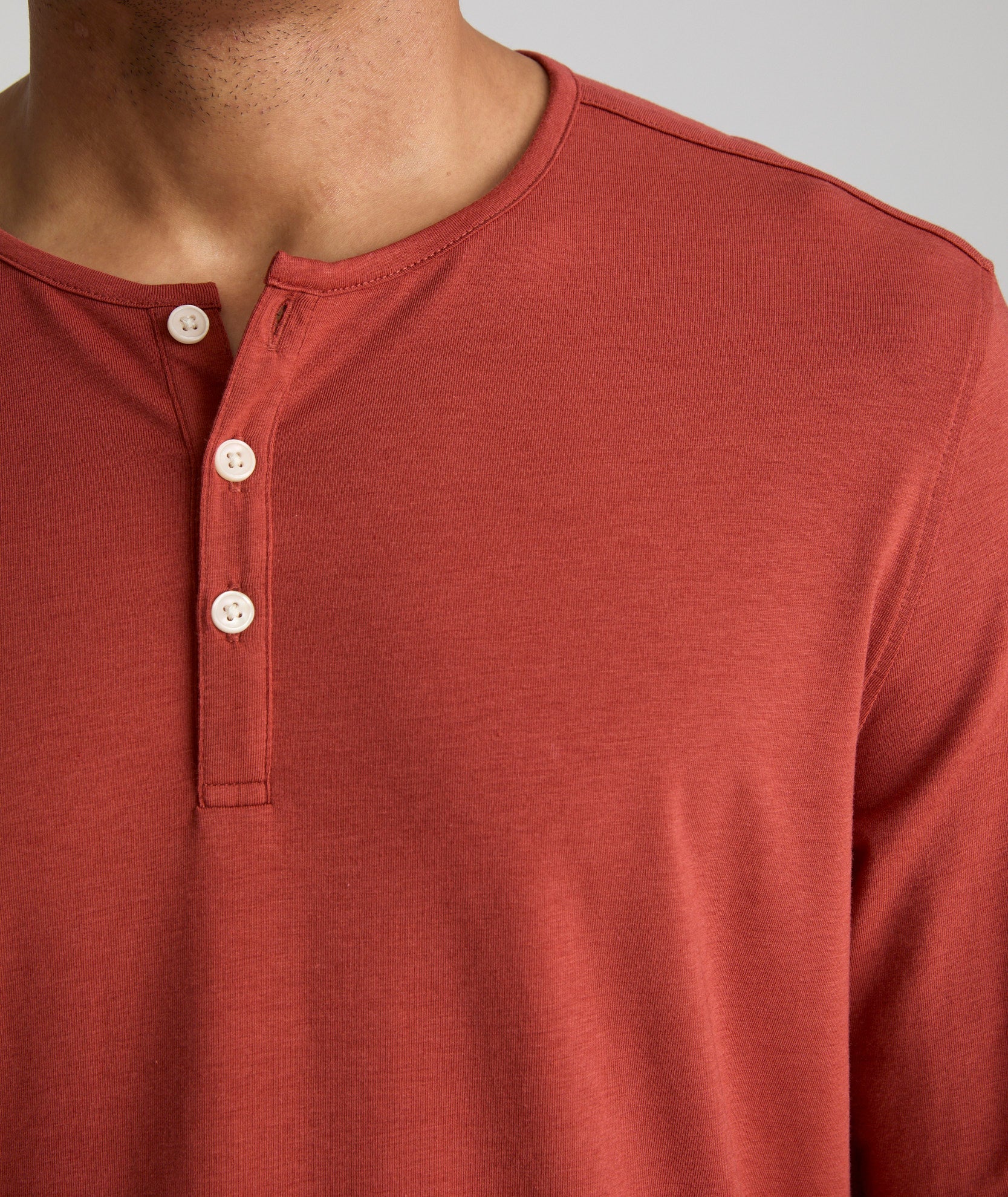 EcoSoft™ Henley - FINAL SALE