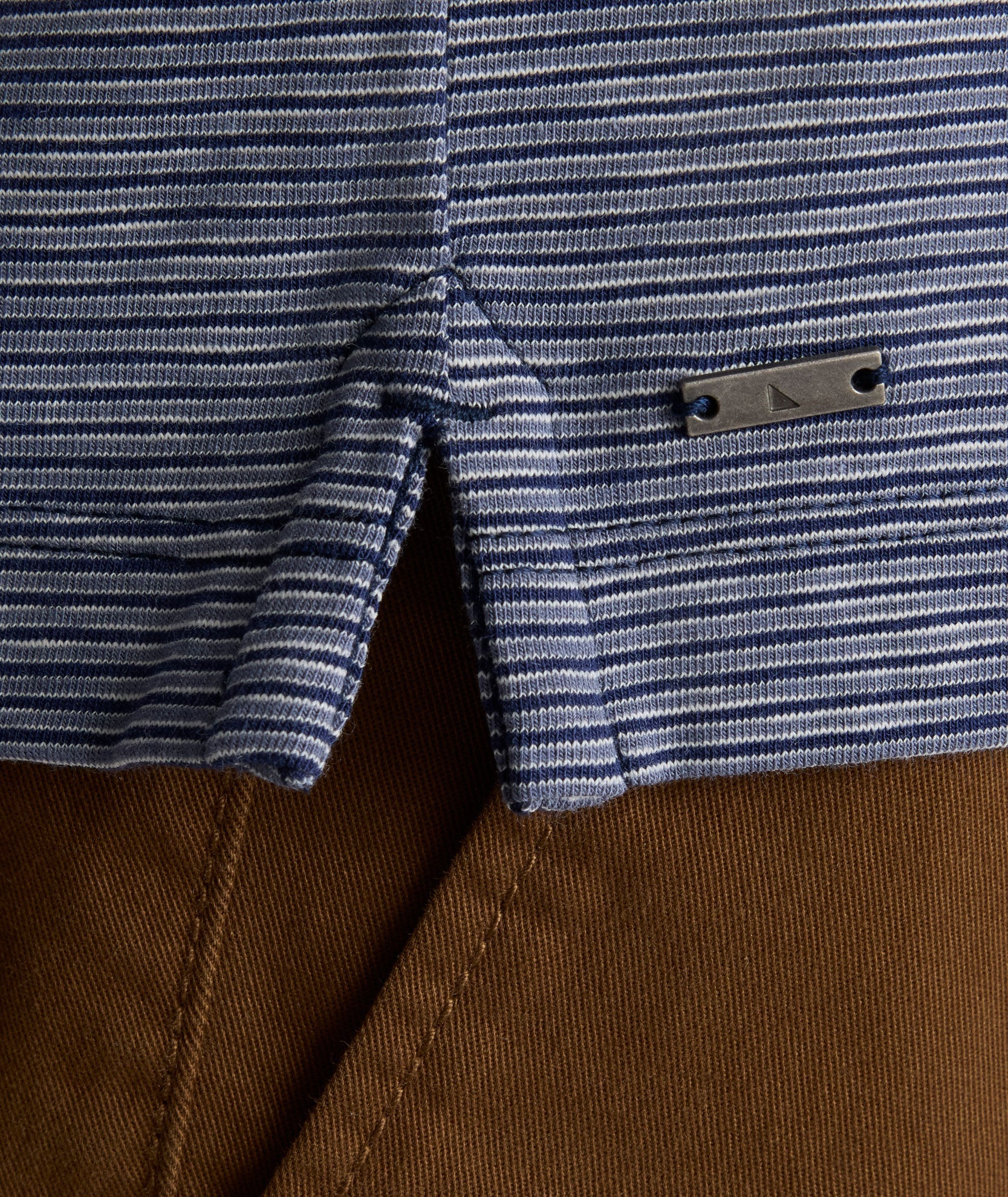 Jersey Slub Long-Sleeve Polo - FINAL SALE