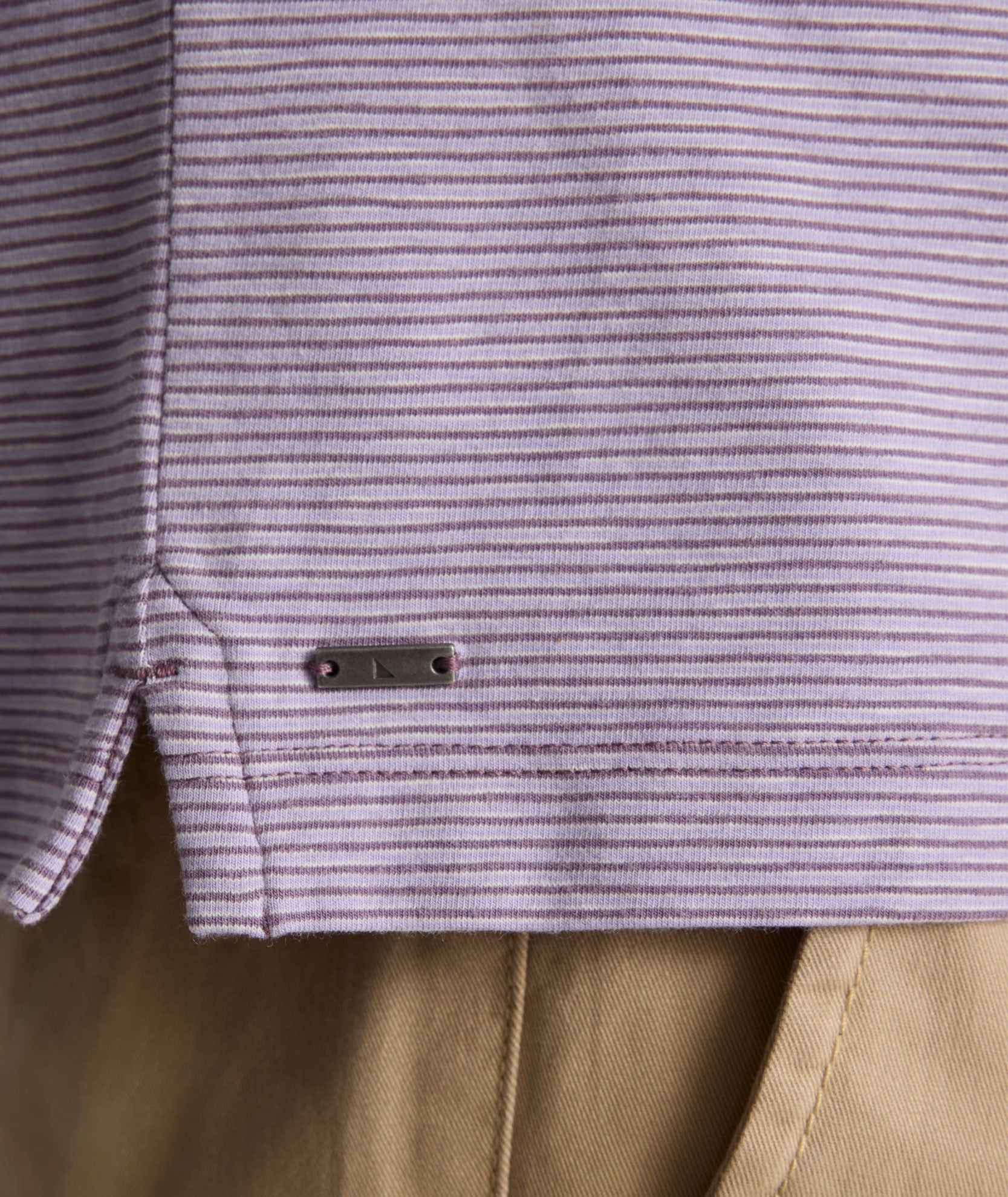 Jersey Slub Long-Sleeve Polo - FINAL SALE