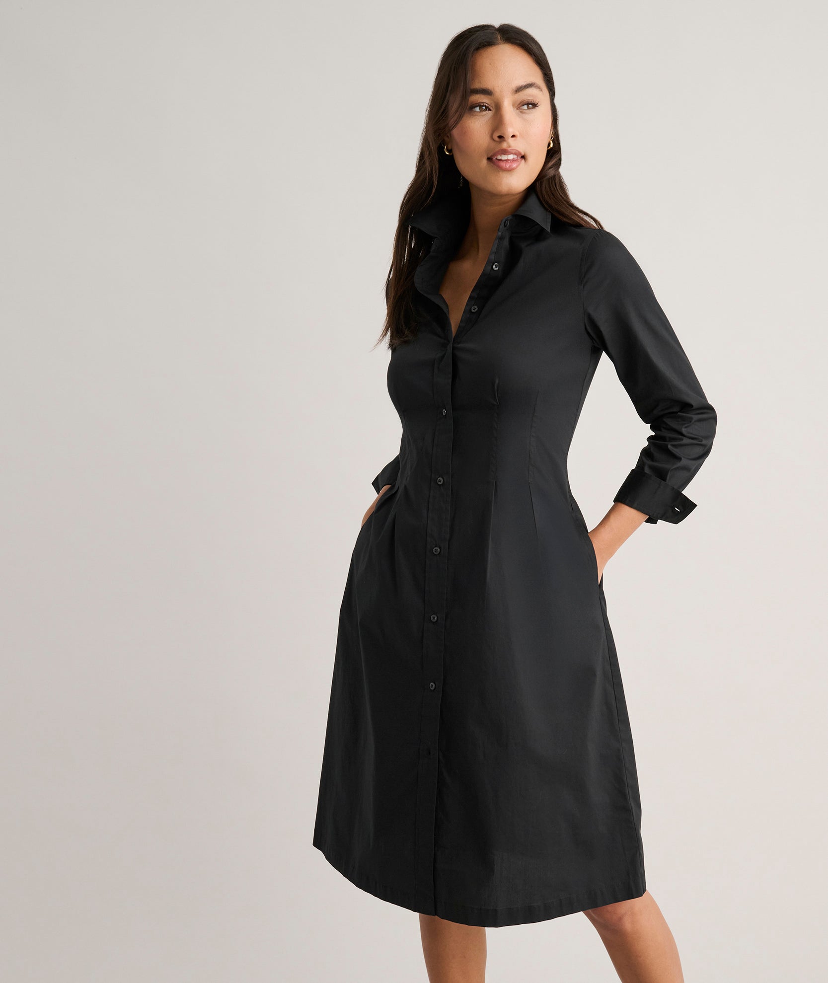 Stretch Cotton Milan Dress