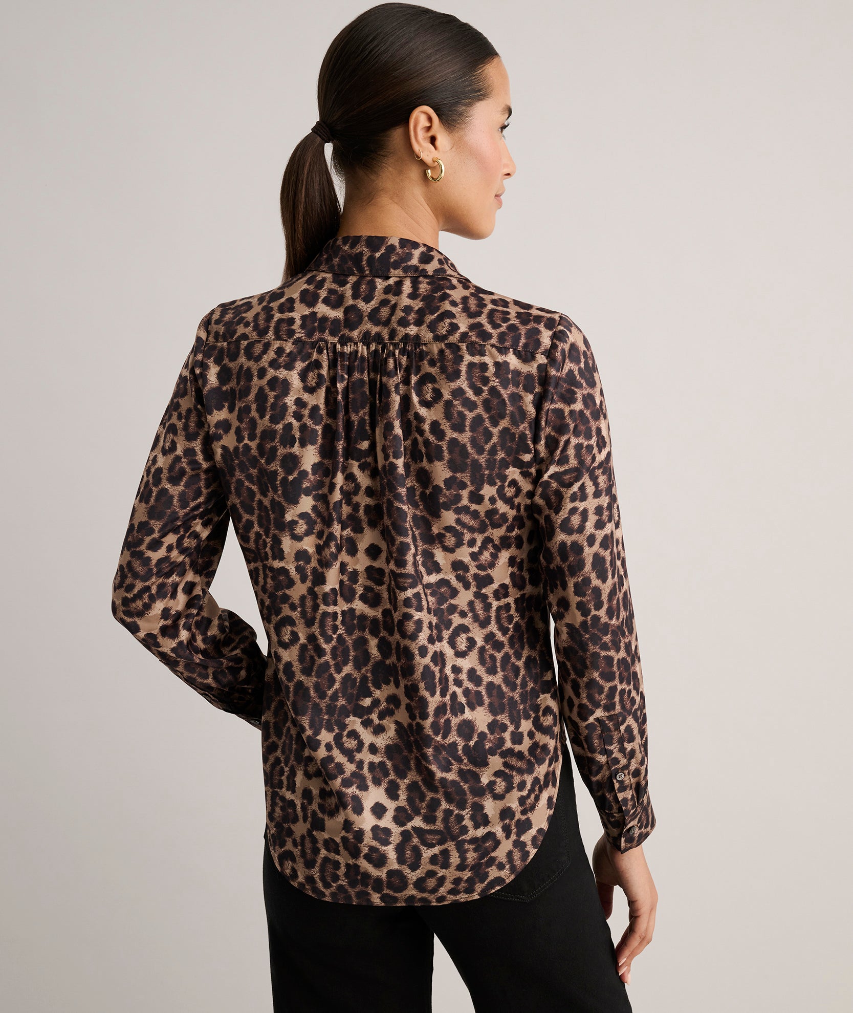 Leopard Print Odette Shirt