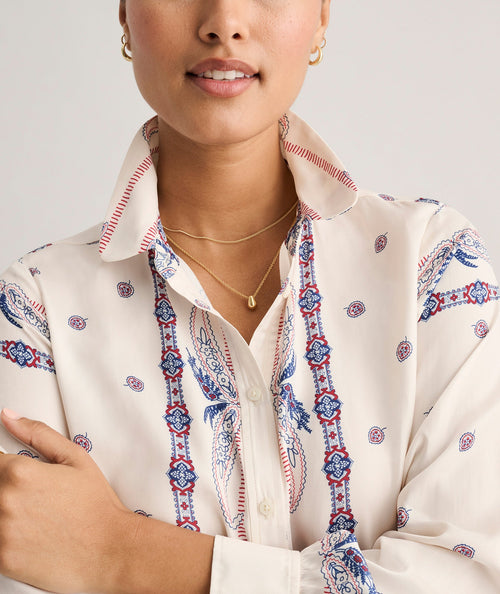 Bandana Print Odette Shirt