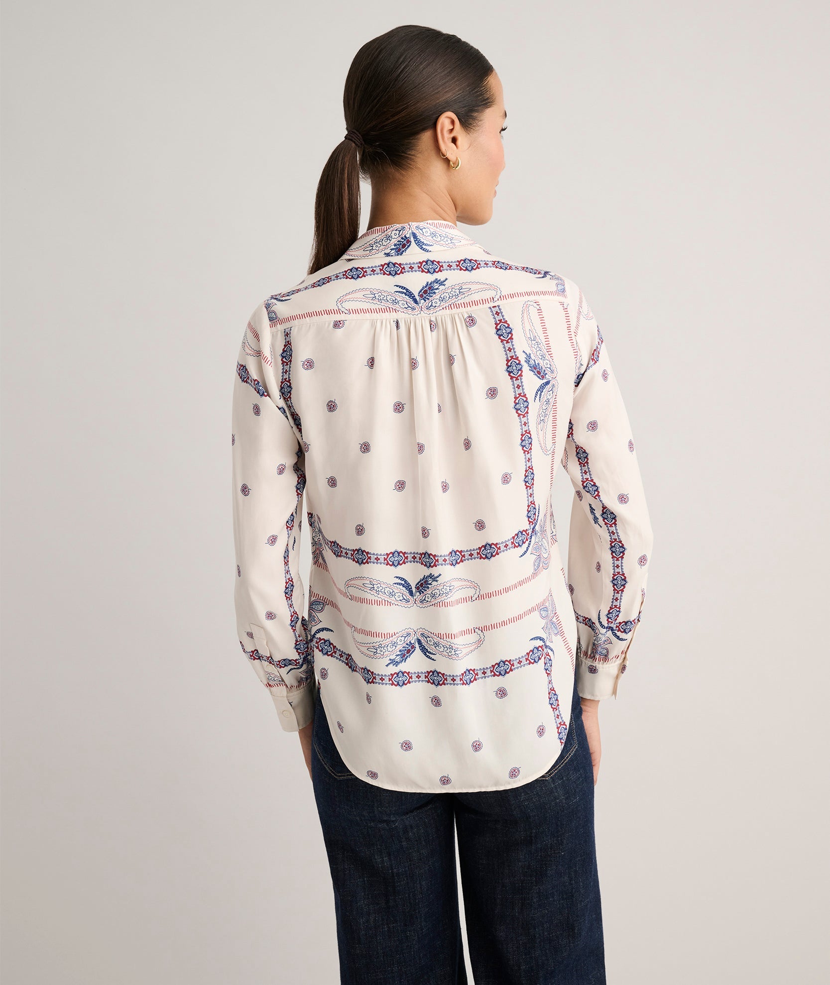 Bandana Print Odette Shirt