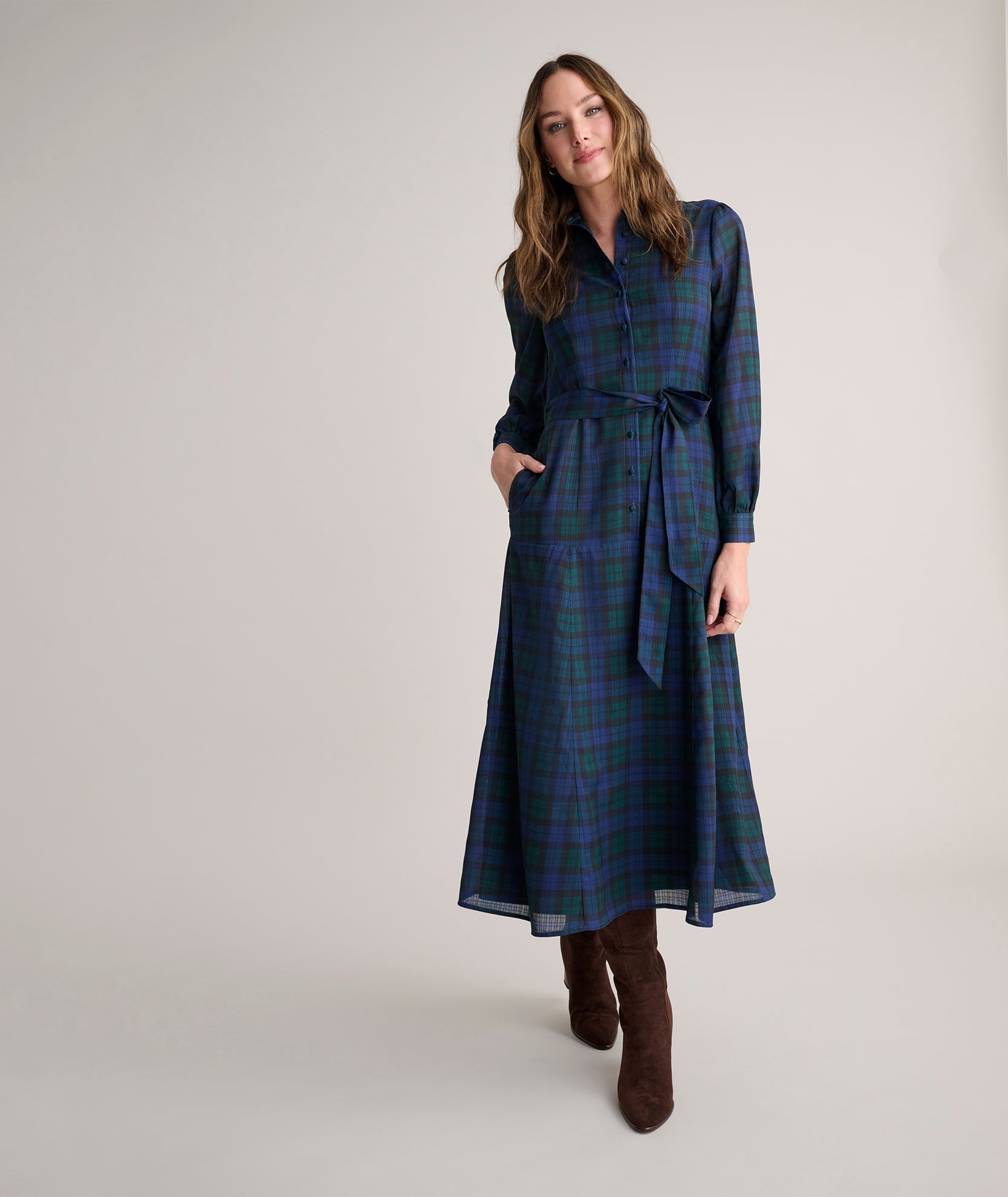 Blackwatch Plaid Paige Dress