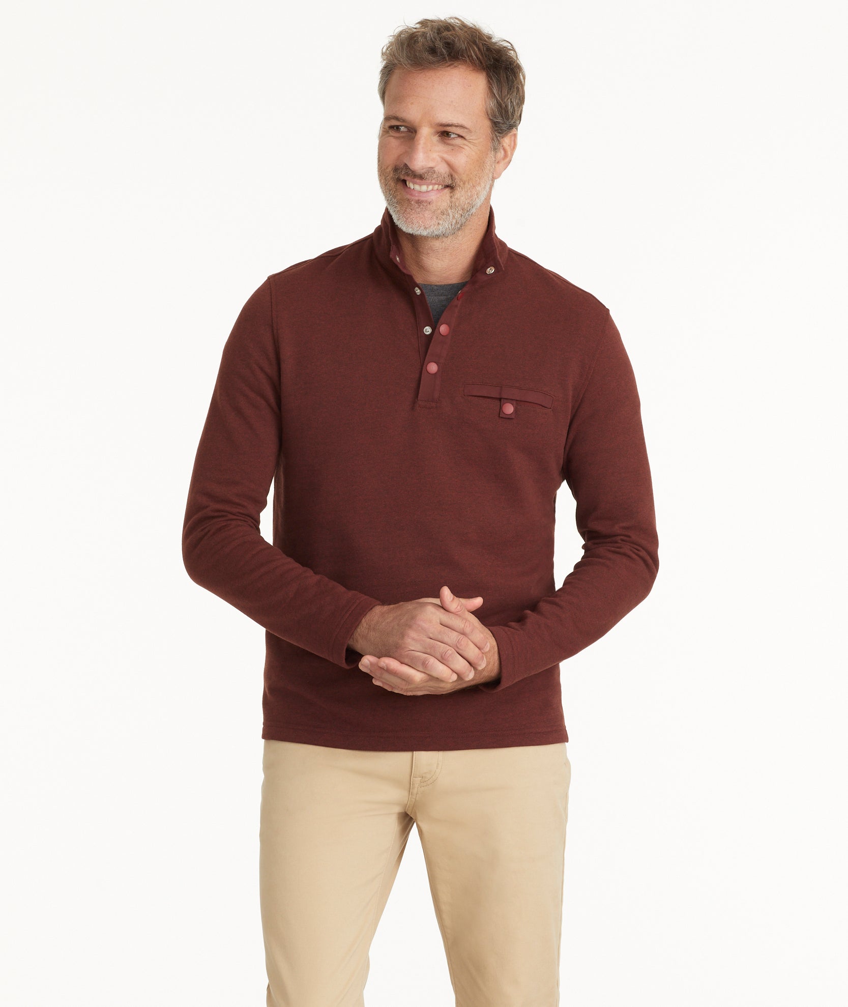 Snap Fleece Pullover - FINAL SALE