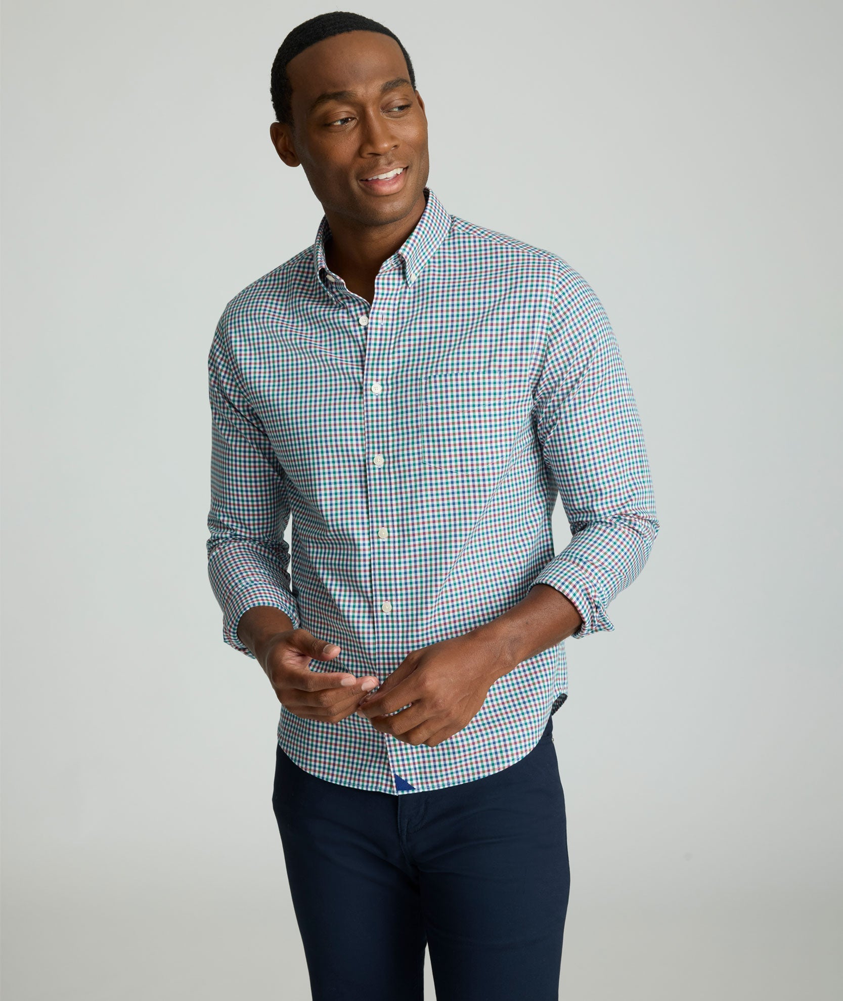 Wrinkle-Free Pomerose Shirt