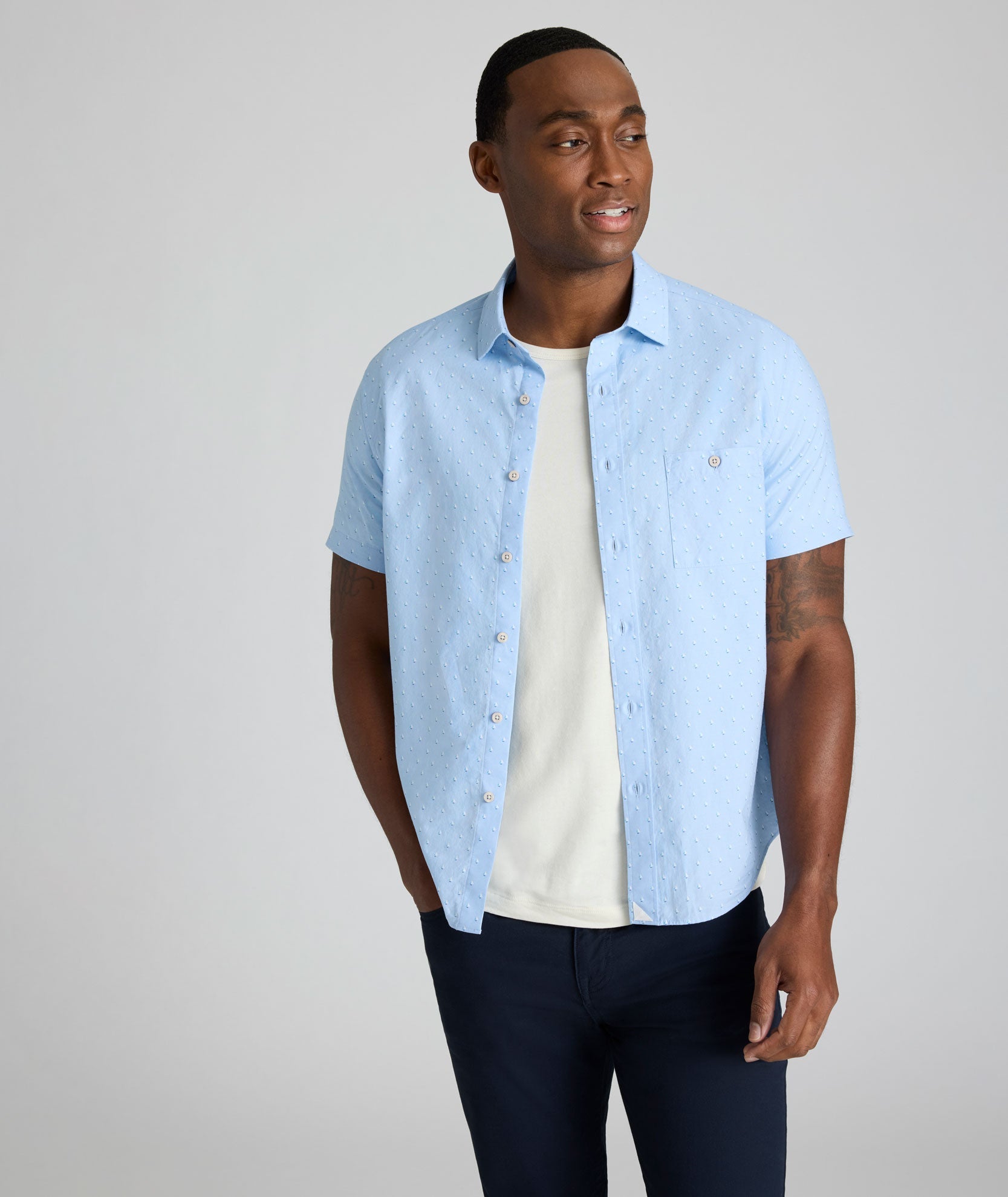 Summerweight Short-Sleeve Quinn Shirt - FINAL SALE