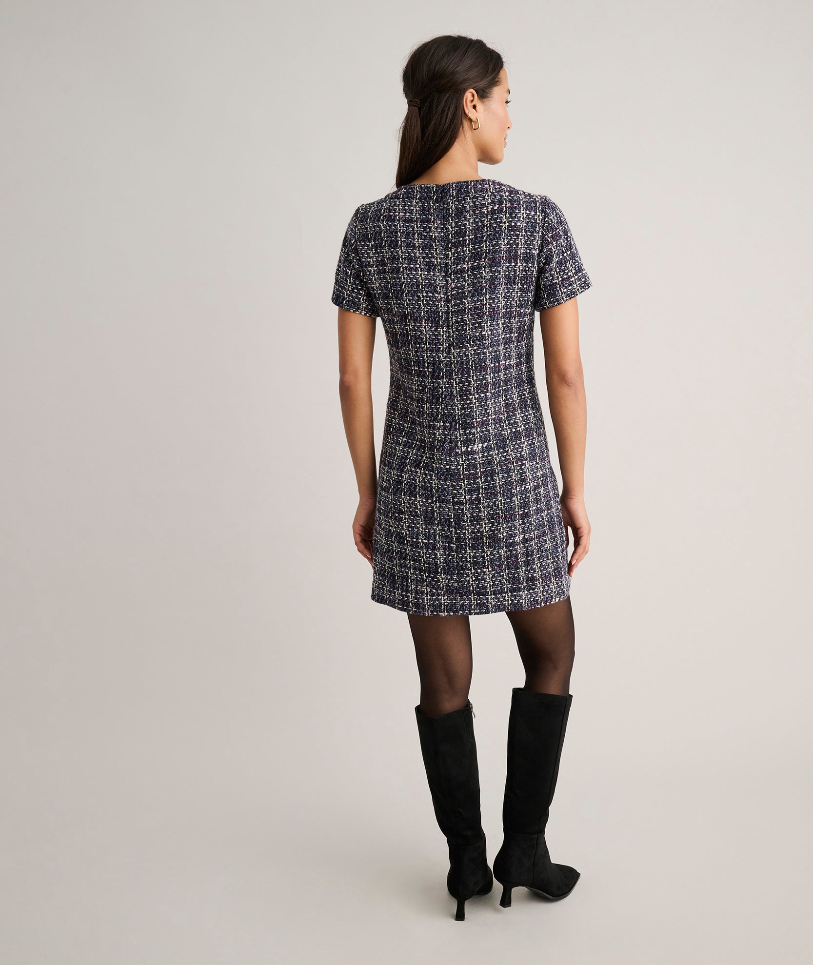 Tweed Ravenna Shift Dress