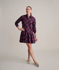 Cotton Plaid Reese Shirt Dress