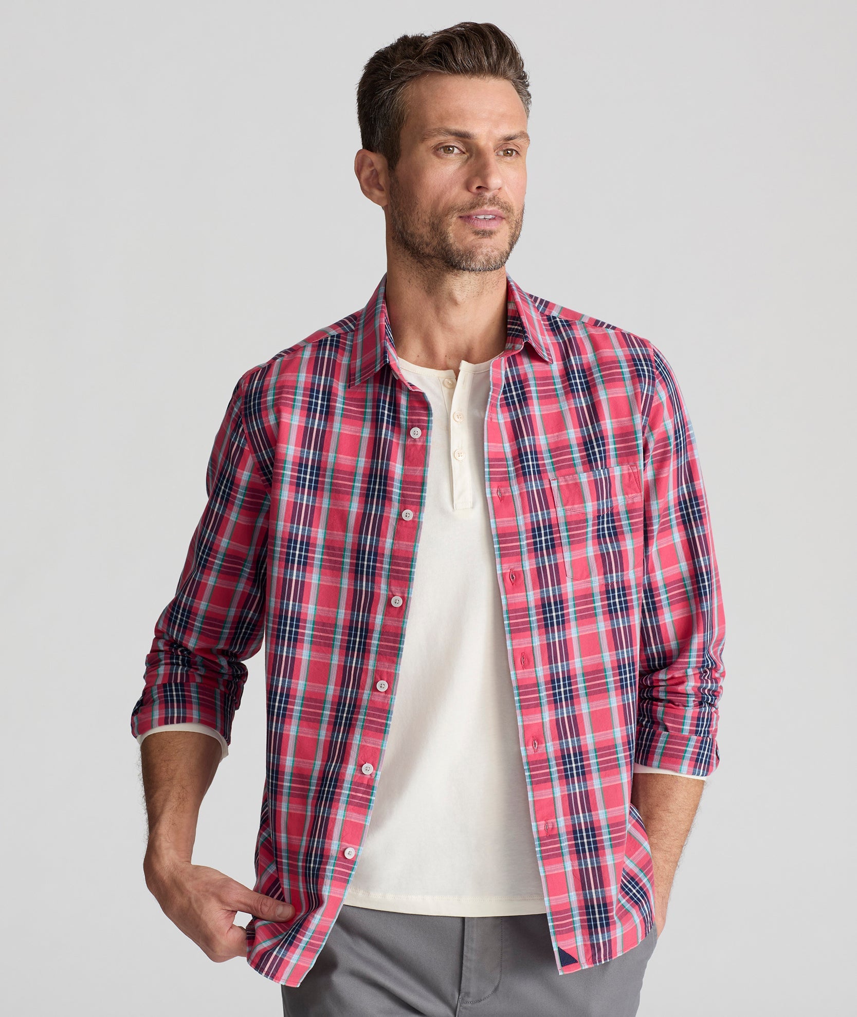 Heritage Plaid Santa Barbara Shirt - FINAL SALE