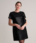 Sequinned Velvet Sasha Dress