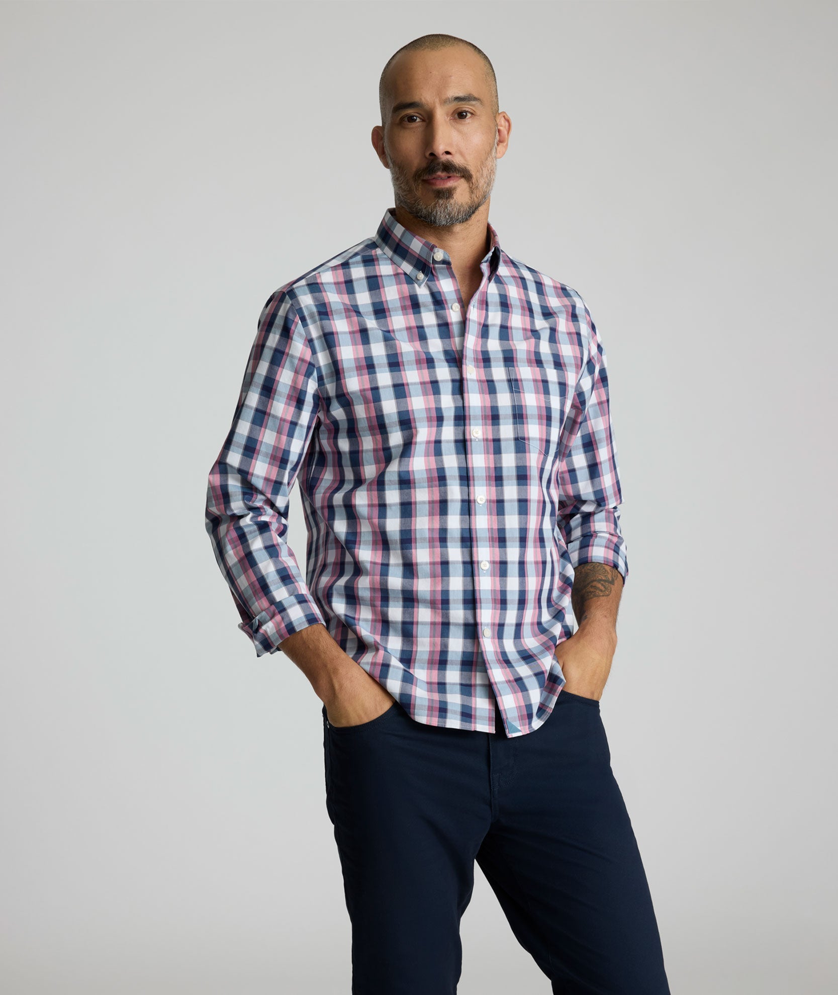 Wrinkle-Free Schwarz Shirt - FINAL SALE