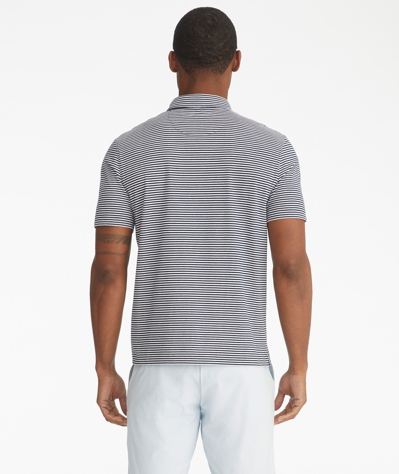 Pima Cotton Striped Polo - FINAL SALE