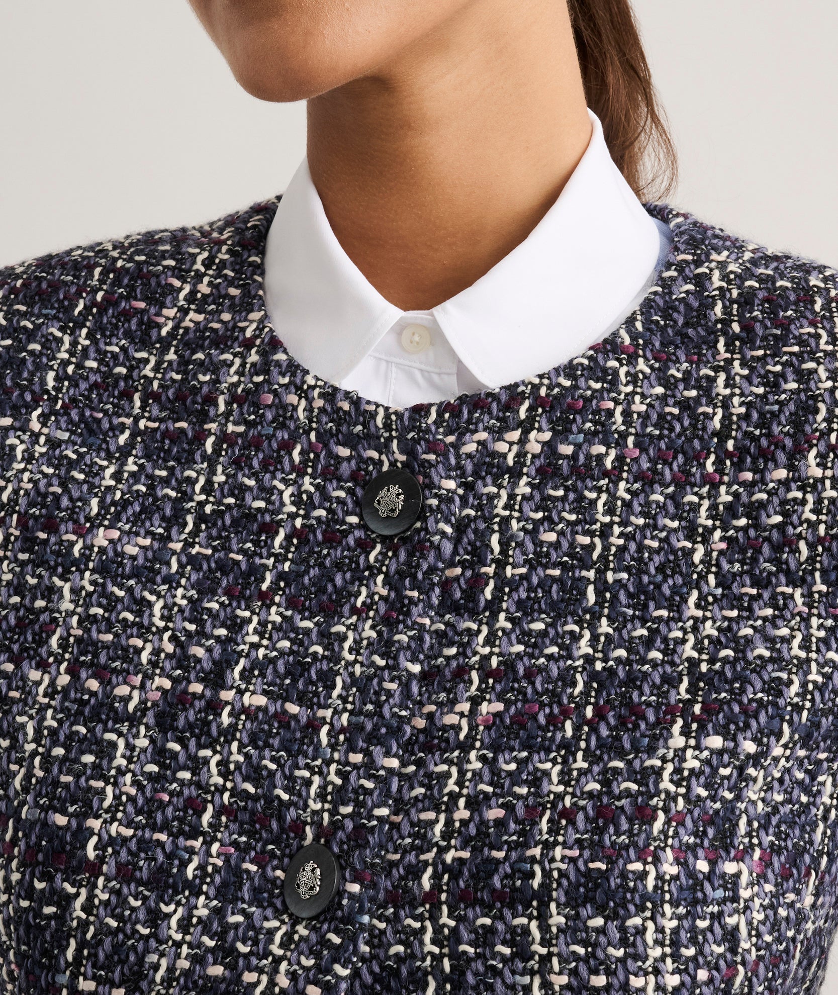 Tweed Cropped Shay Jacket