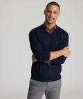 Merino Wool V-Neck Sweater