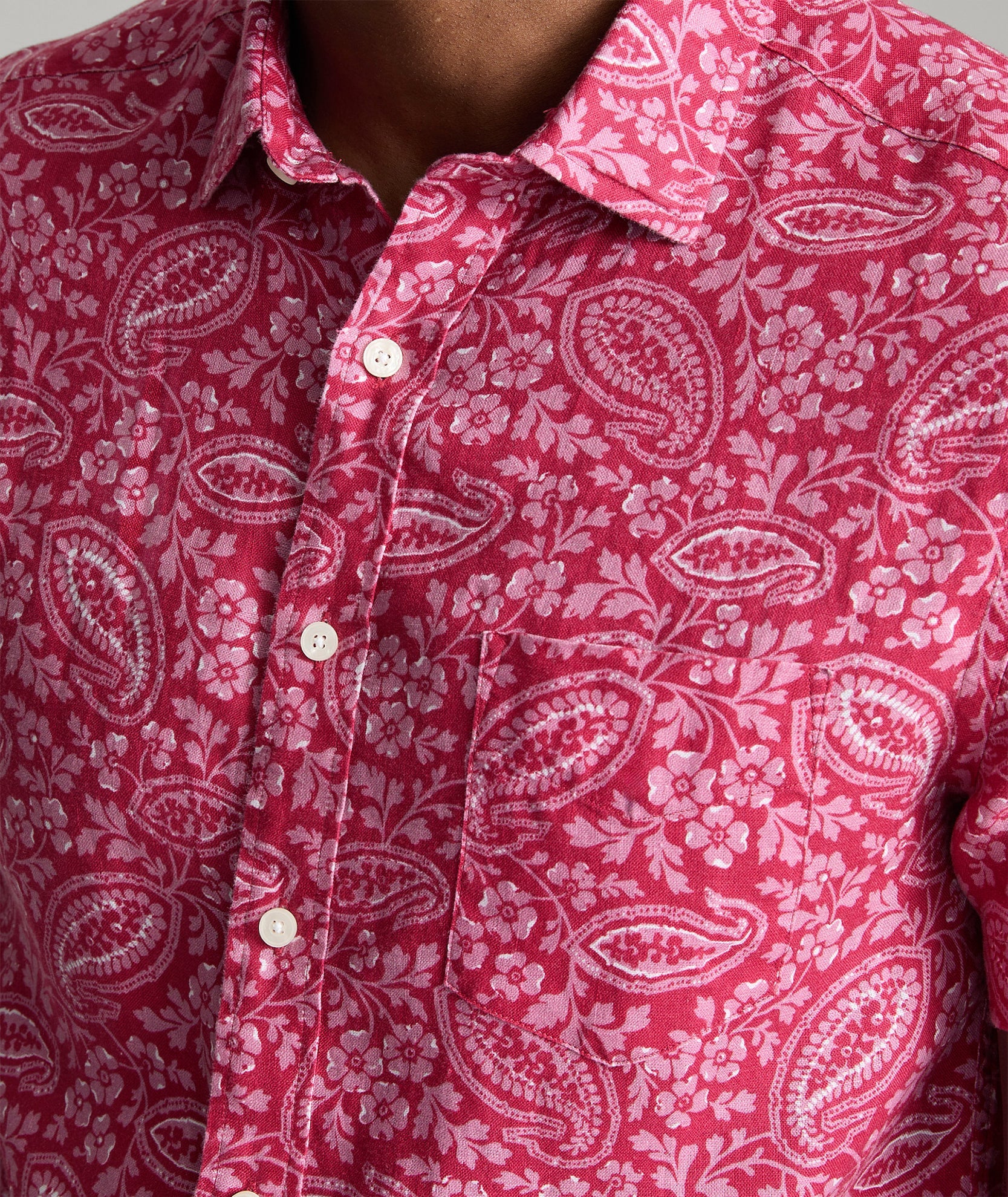 Linen Short-Sleeve Turner Shirt - FINAL SALE