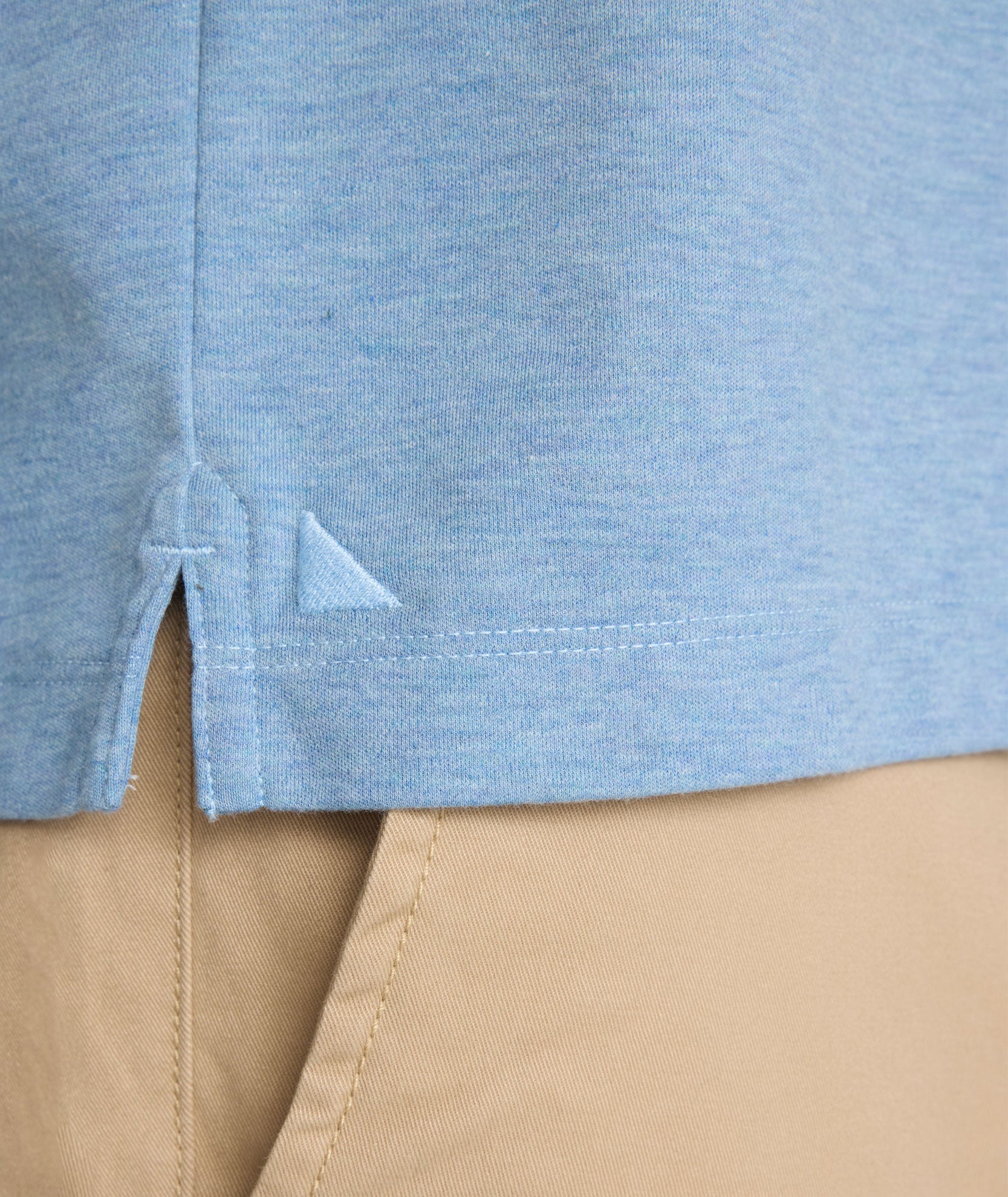 Wrinkle-Free Button-Down Collar Polo - FINAL SALE