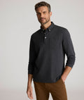 Wrinkle-Free Button-Down Collar Polo - FINAL SALE